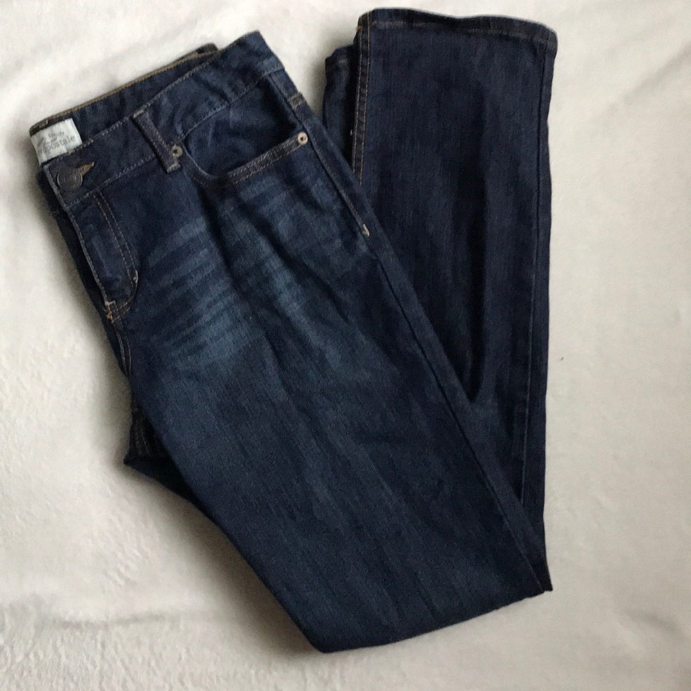 Aeropostale dark wash skinny jeans